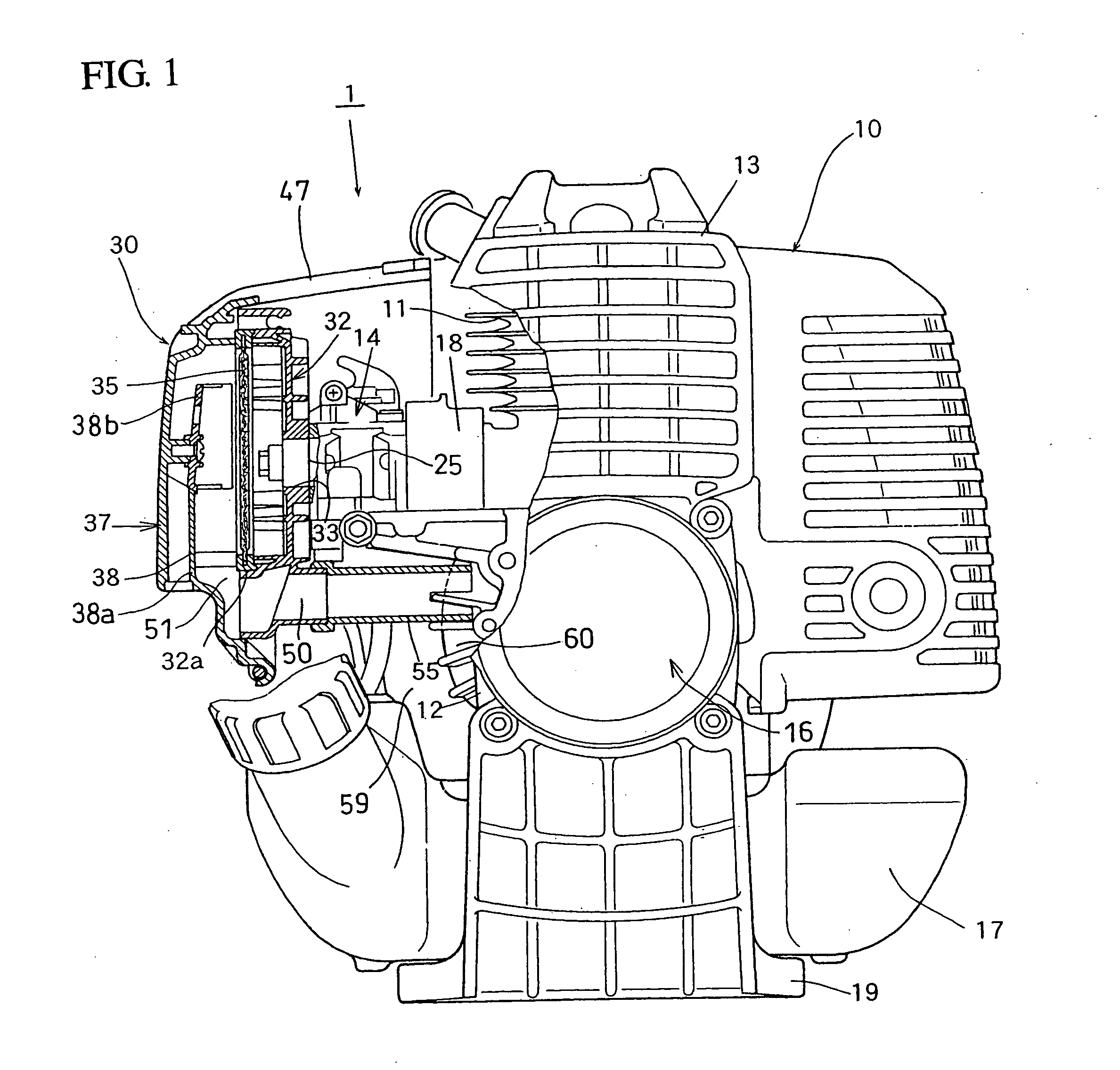 Portable power working machine