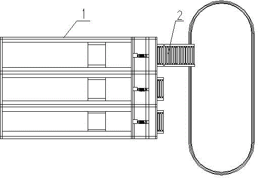 Shuttling type vertical storeroom