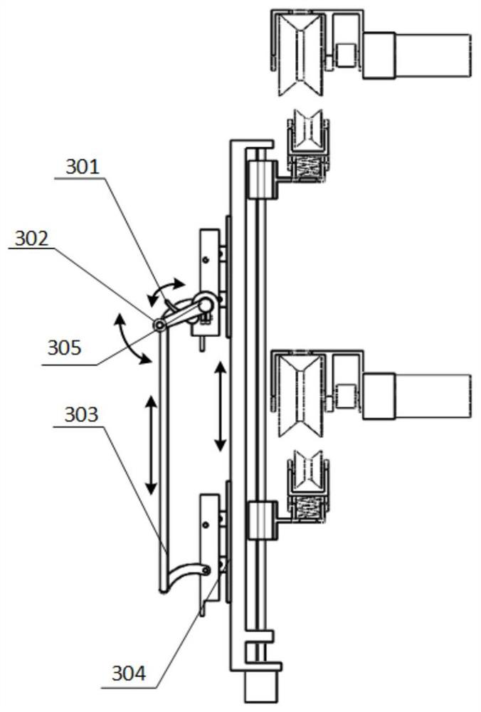 Detection robot, system and operation method of double-split carbon fiber wire