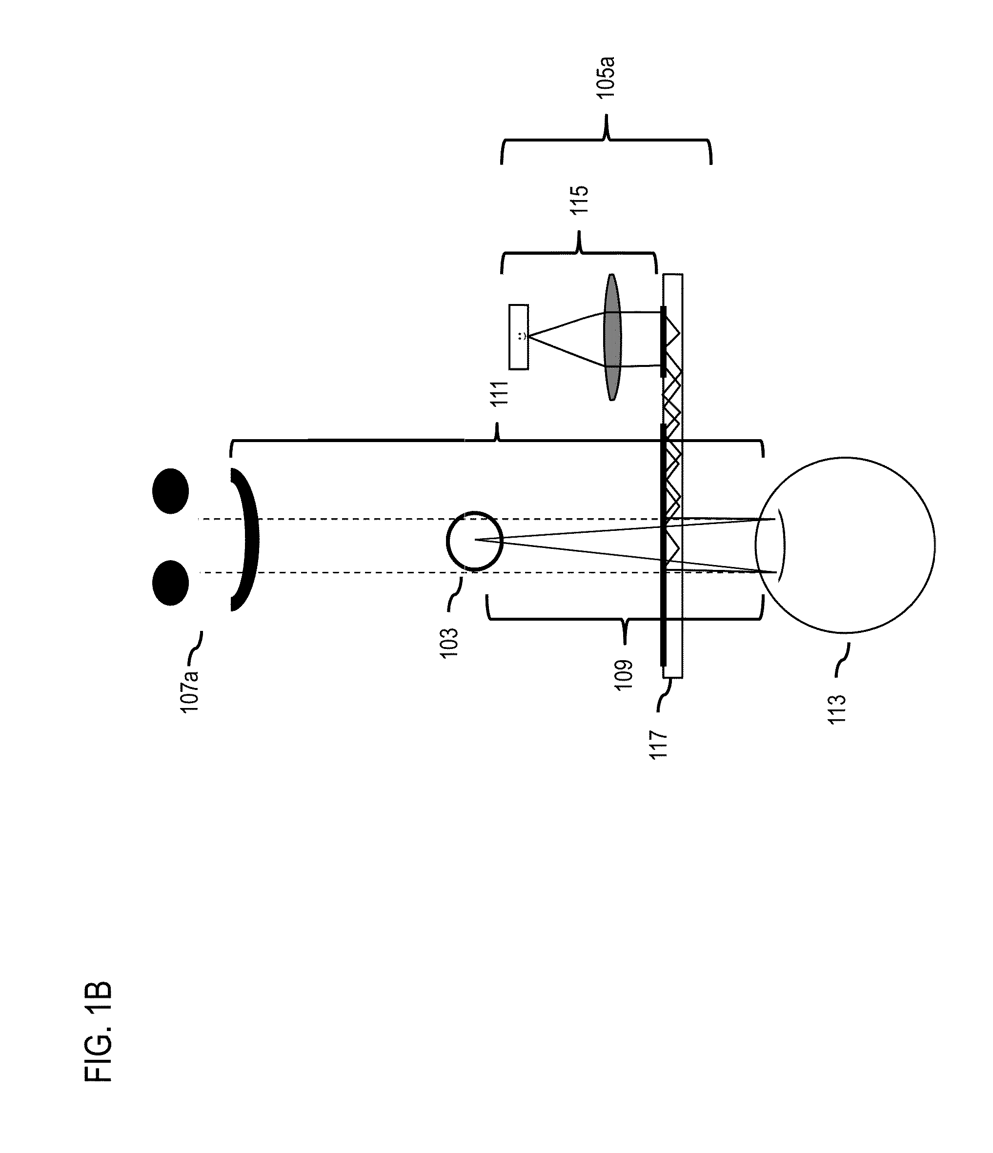 Method and apparatus for determining representations of displayed information based on focus distance