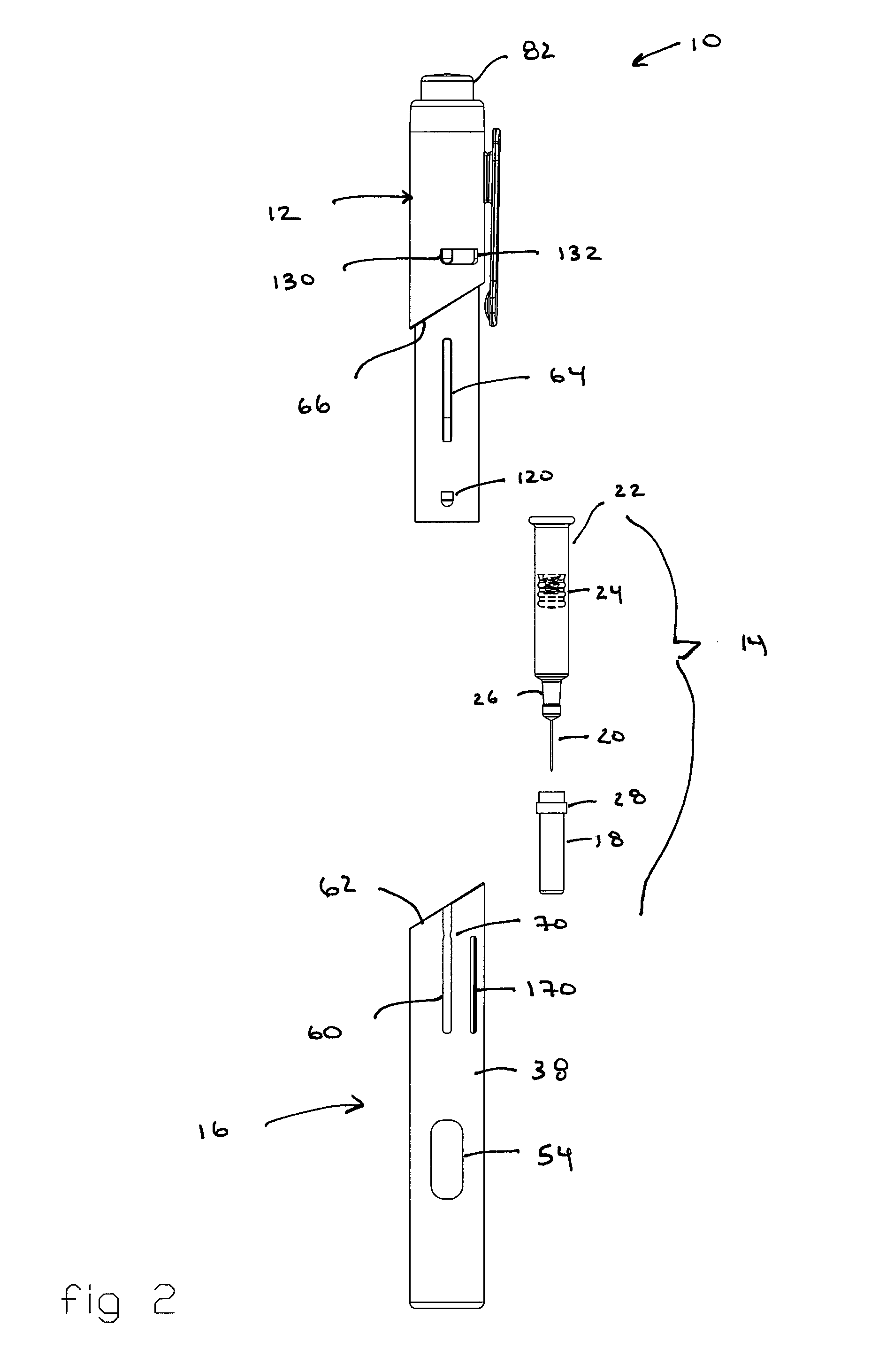 Automatic injection and retraction devices for use with pre-filled syringe cartridges