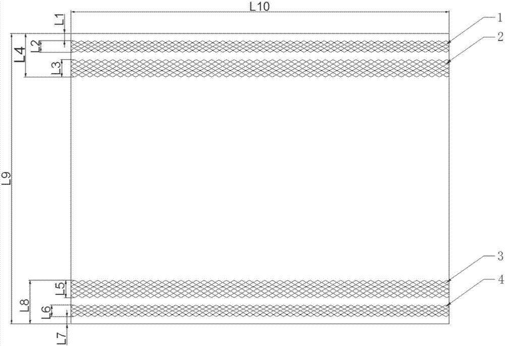 Plastic high-resistance composite woven bag and preparing method