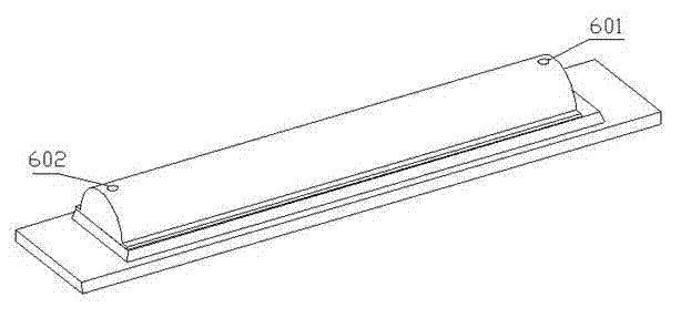 COB (Chip on Board) packaged LED (Light-Emitting Diode) module and manufacturing process thereof