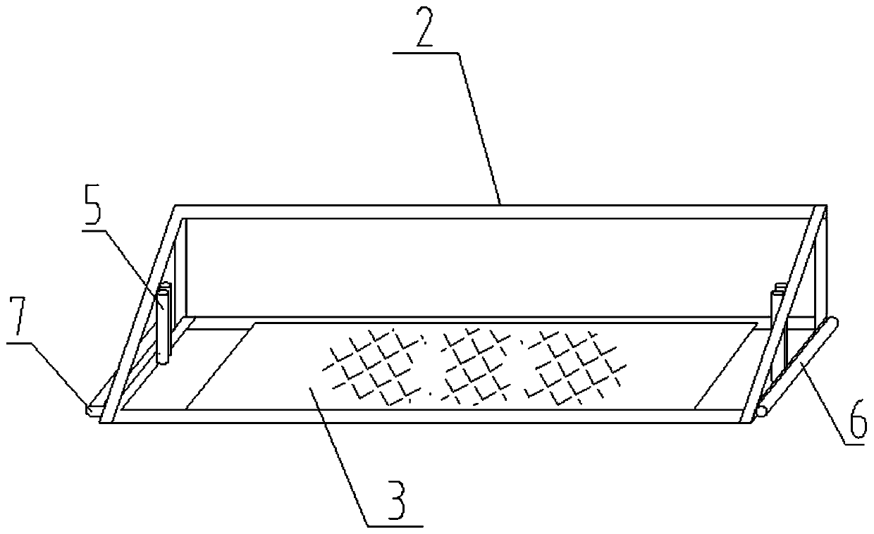 Quick-mounting adjustable tool type temporary stair