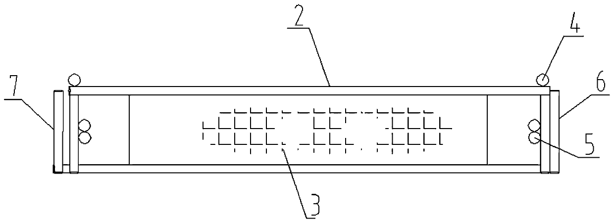 Quick-mounting adjustable tool type temporary stair