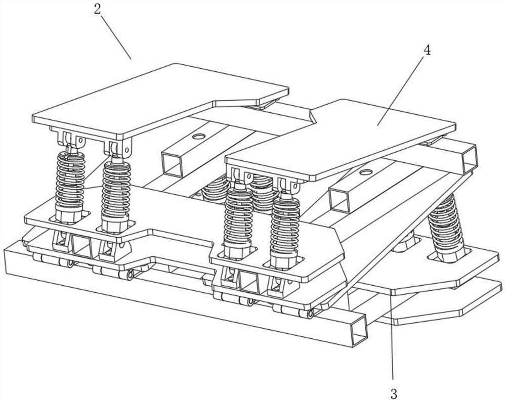 Noise reduction protection mechanism for dry type spiral vacuum pump and use method of noise reduction protection mechanism