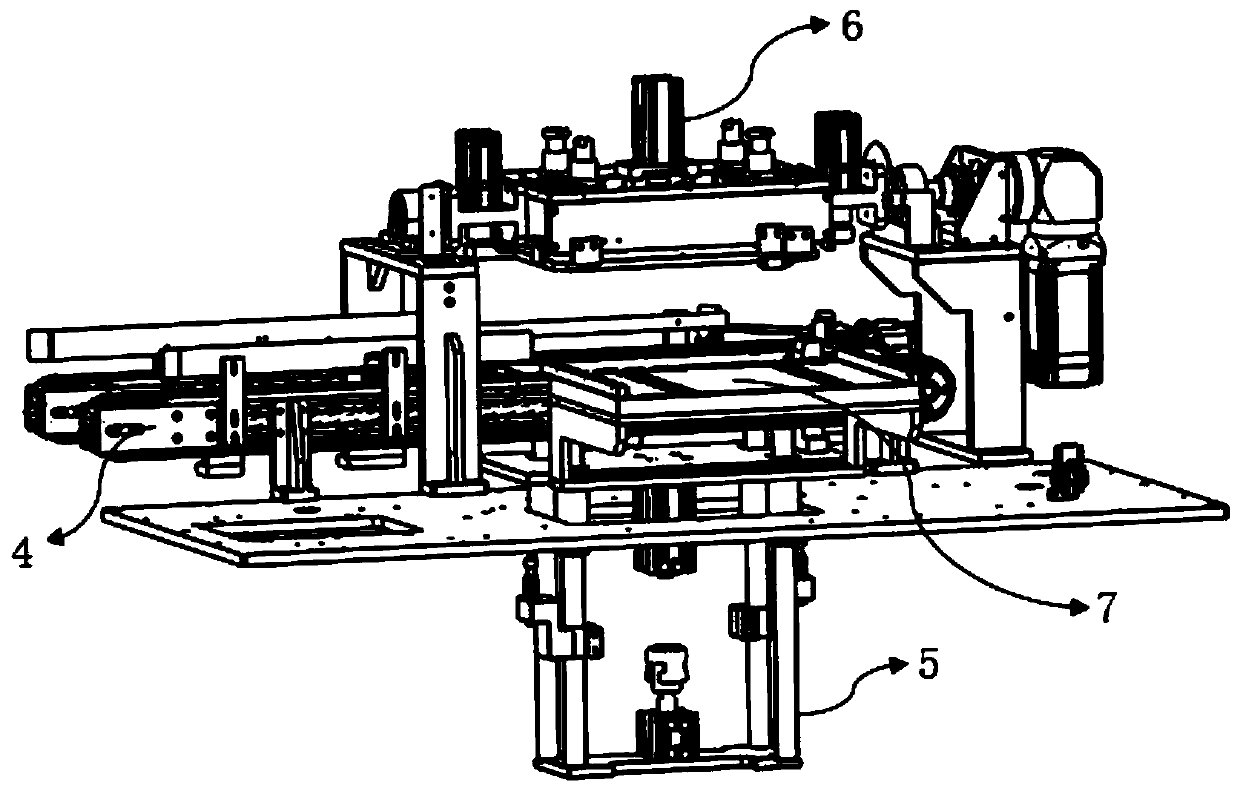 Box turning machine