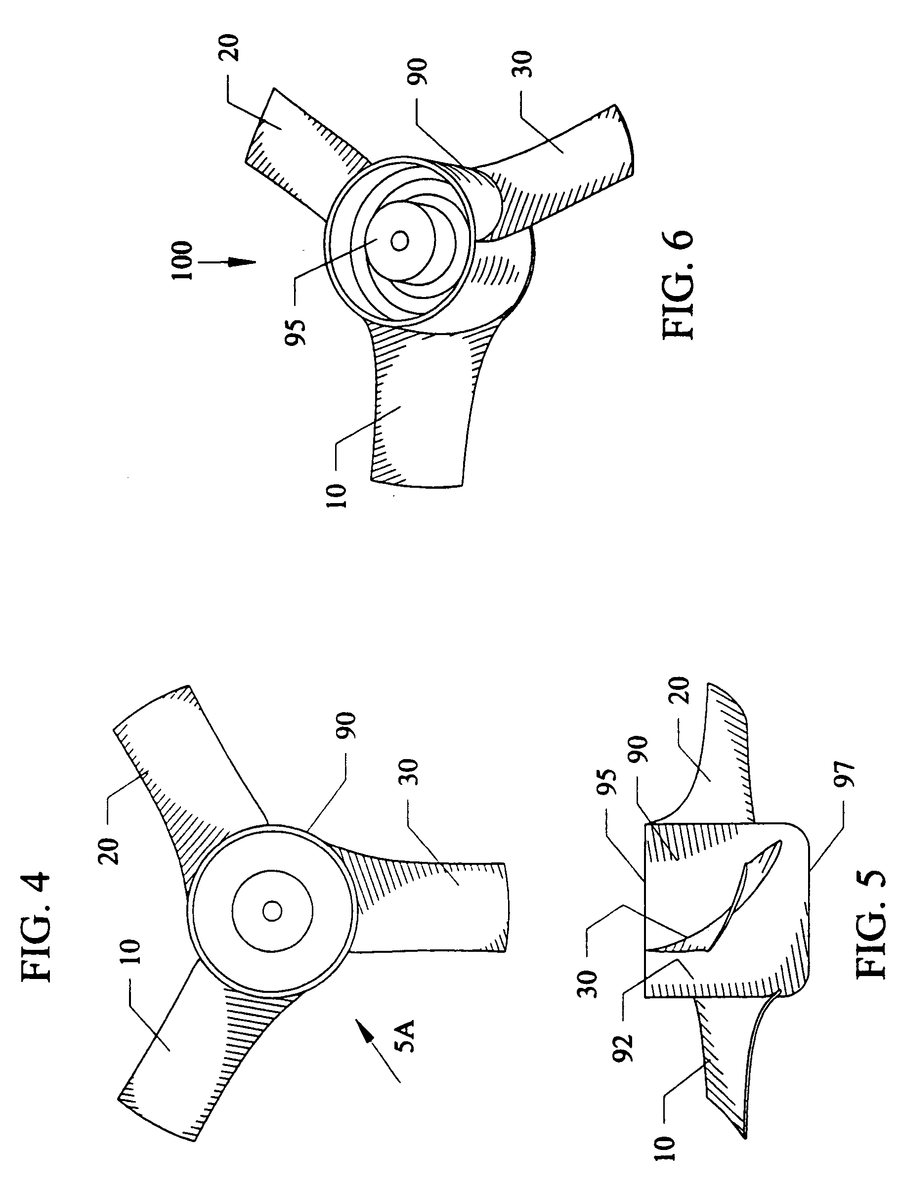 High efficiency air conditioner condenser fan