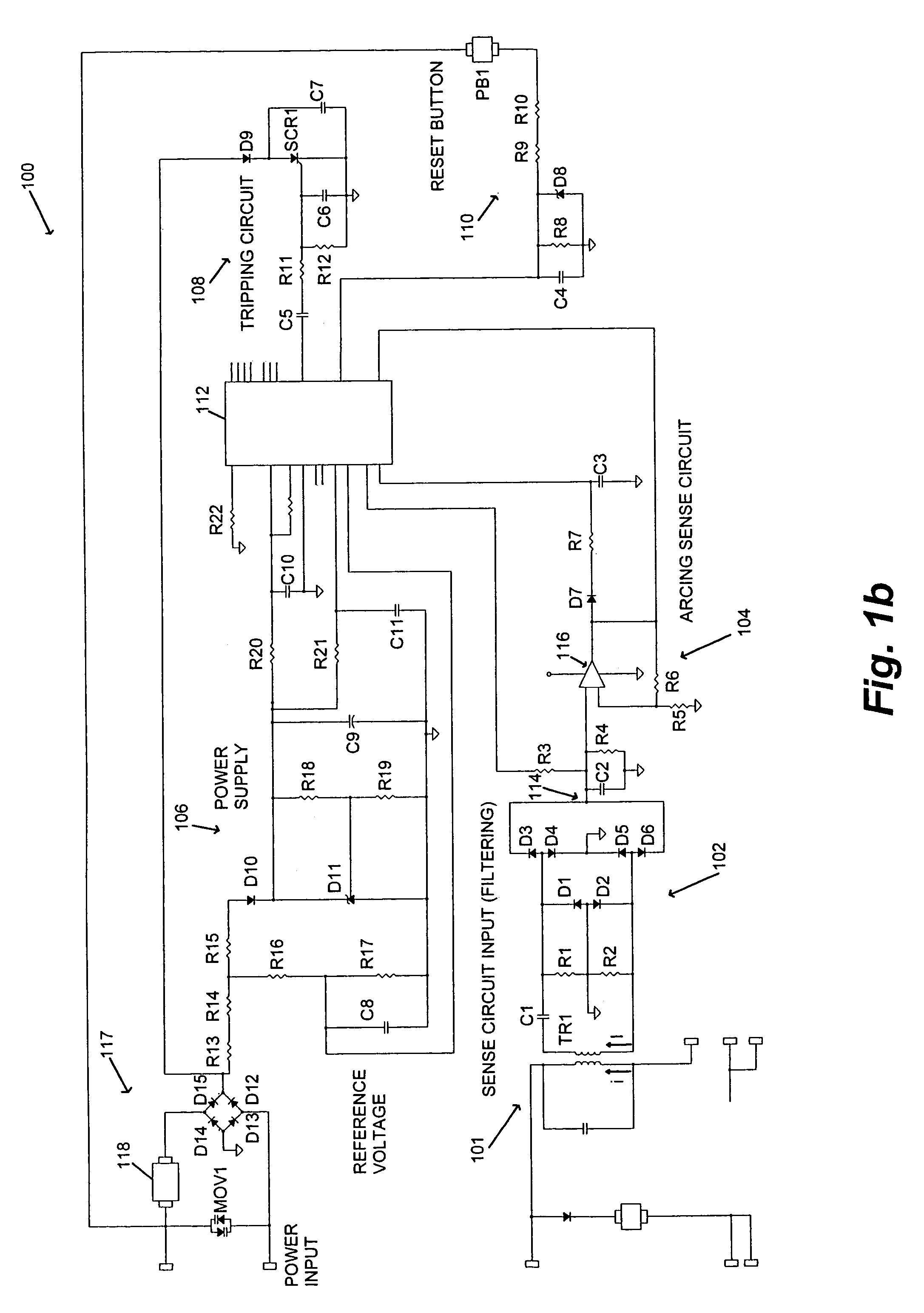 Method for detecting arc faults