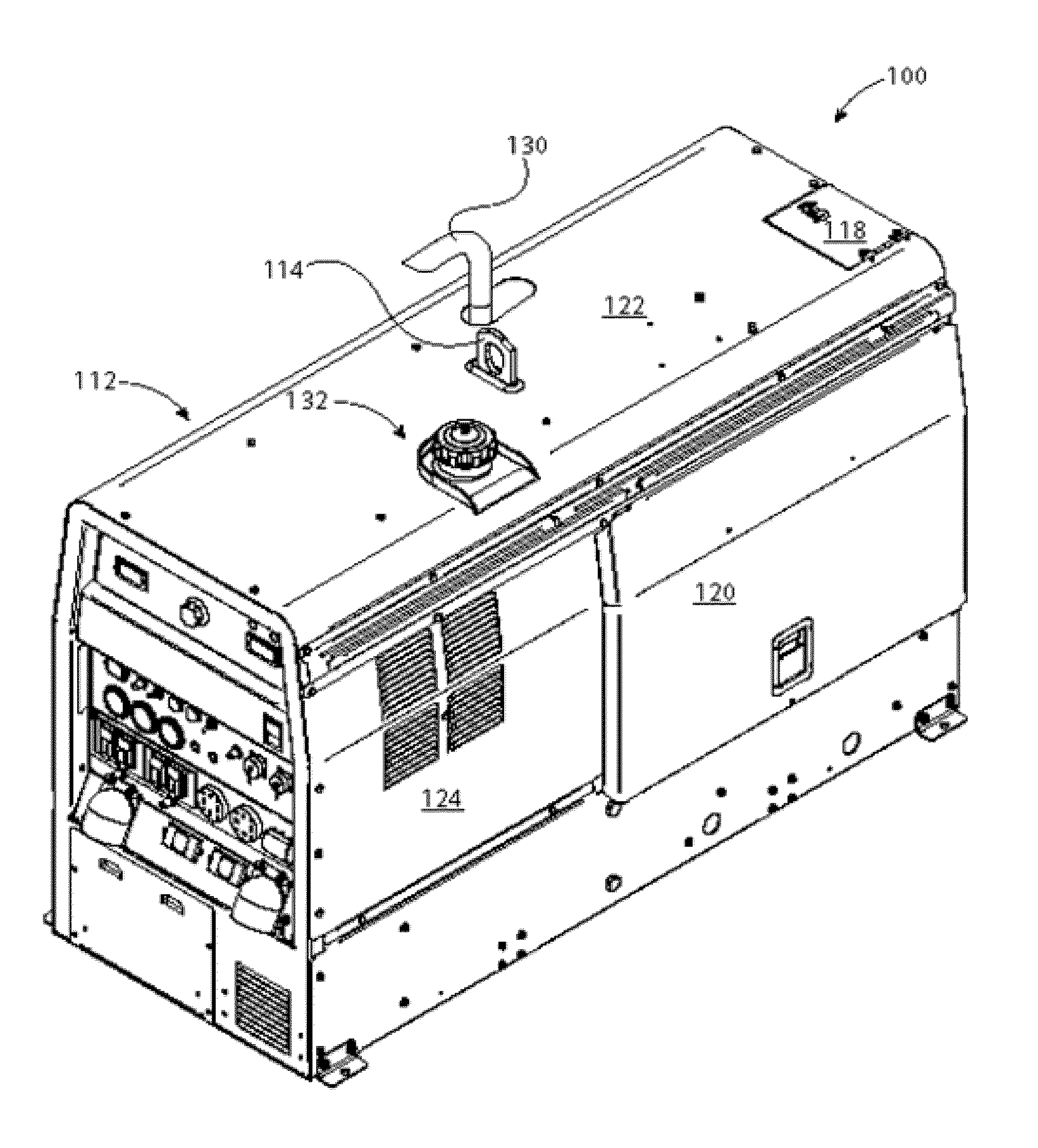 Bi-directional energy sharing for engine driven welder