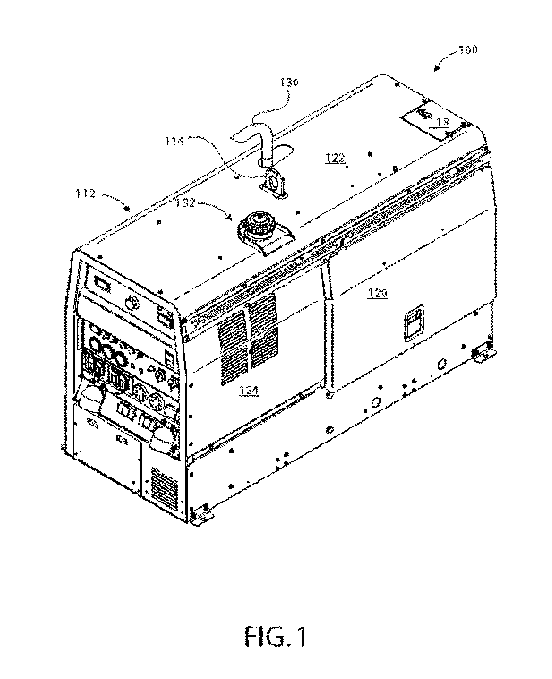 Bi-directional energy sharing for engine driven welder