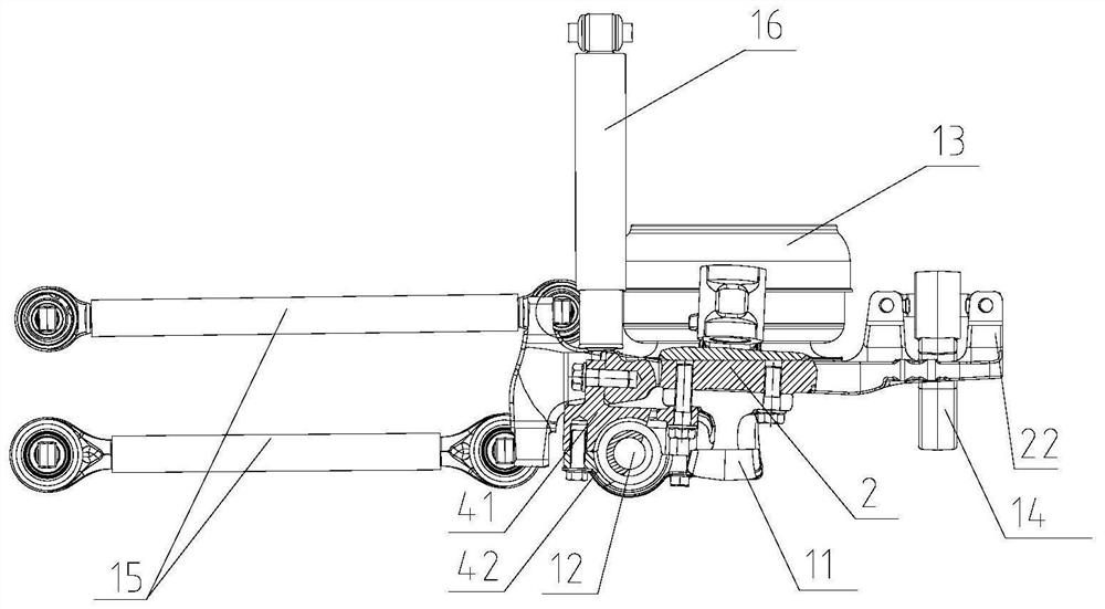 Air suspension system for vehicle