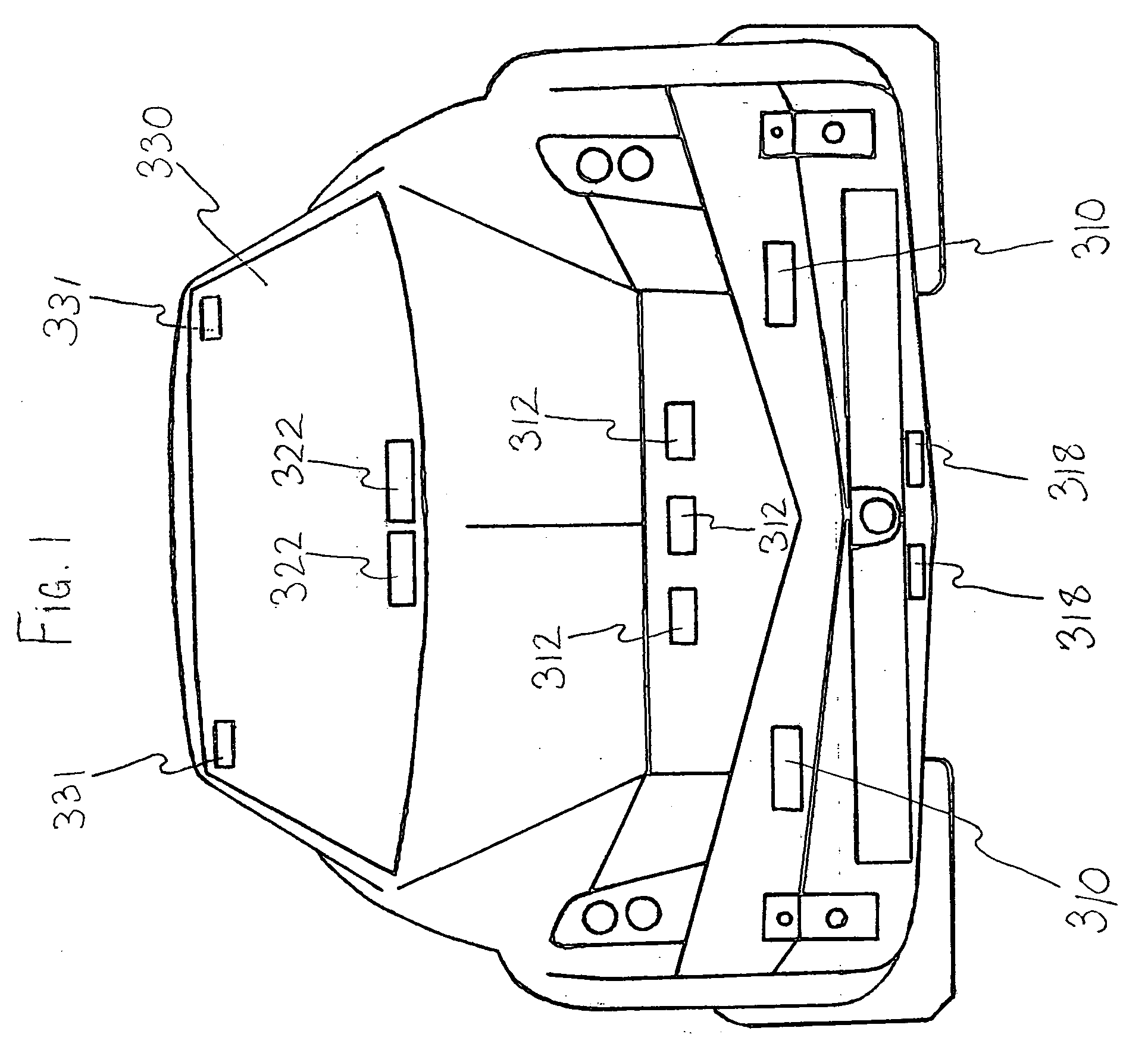 Method and apparatus for a vehicle forward direction signal