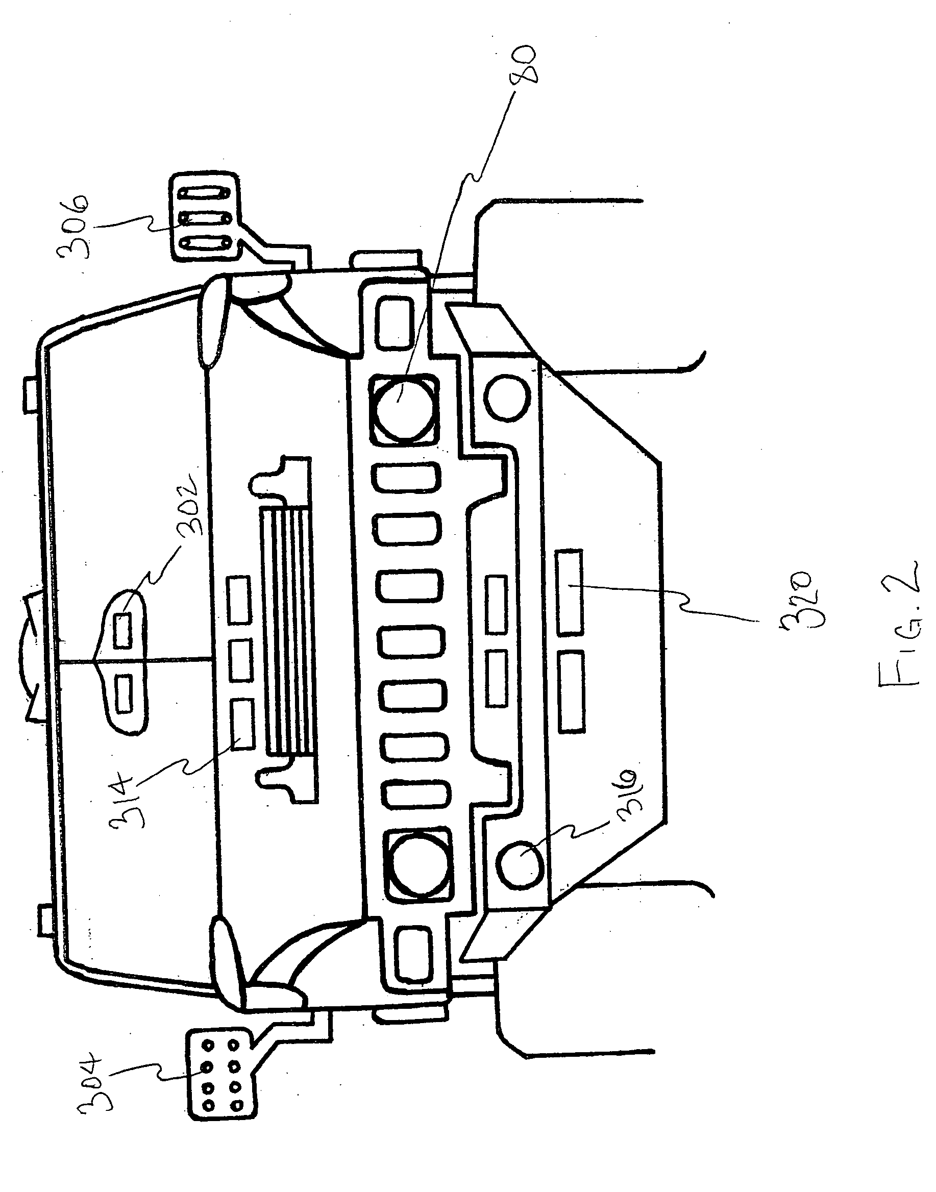 Method and apparatus for a vehicle forward direction signal