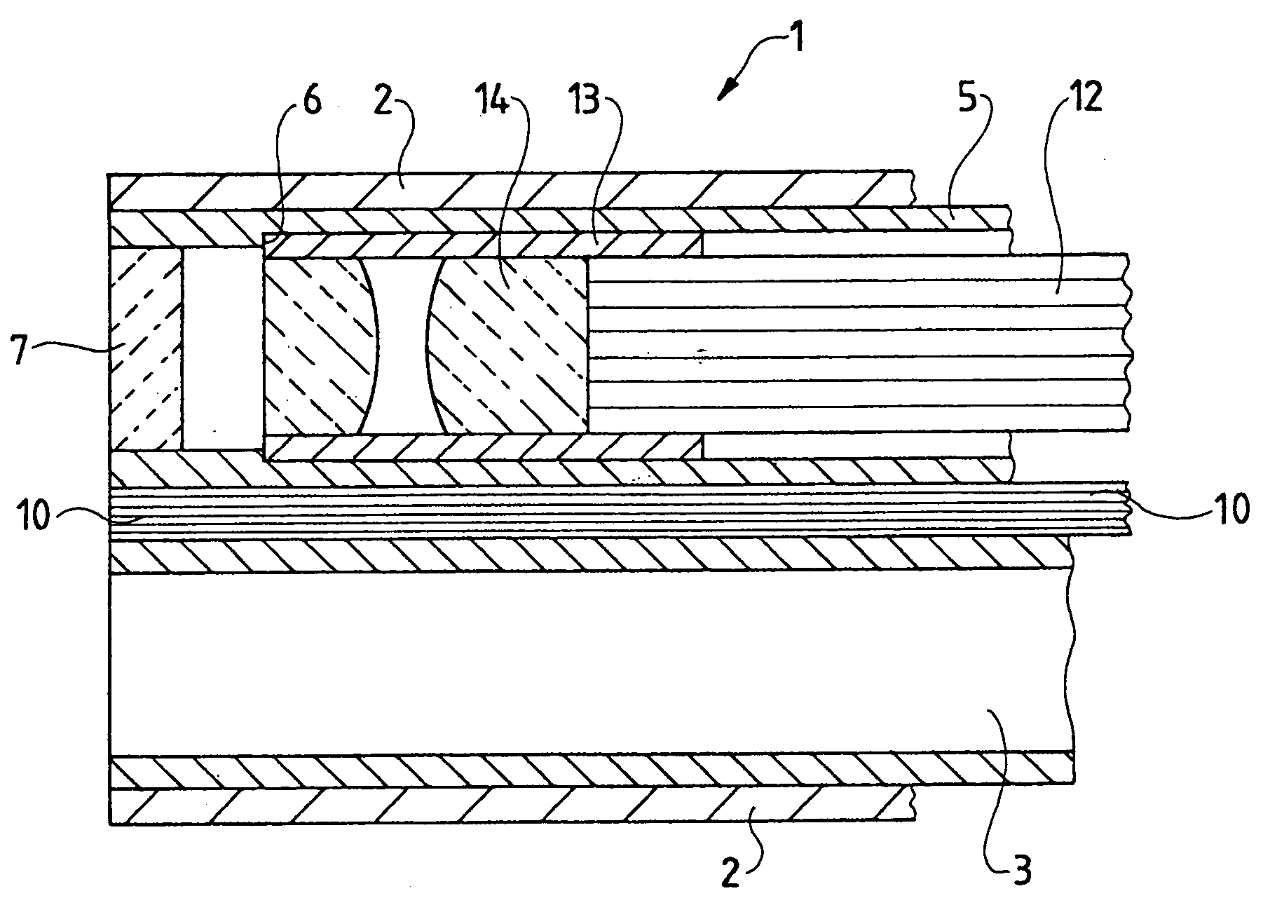 Rigid endoscope with fiber optics