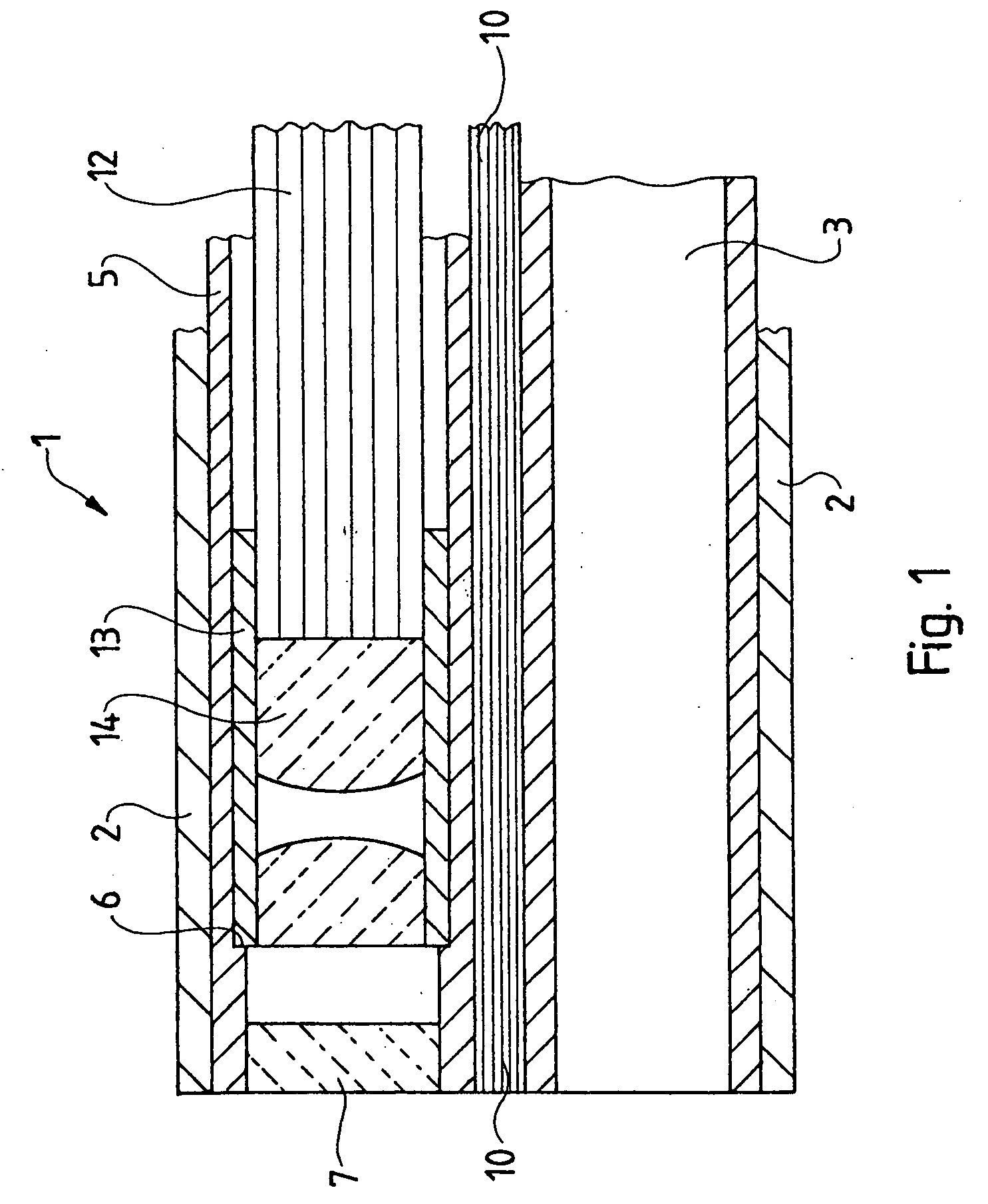 Rigid endoscope with fiber optics