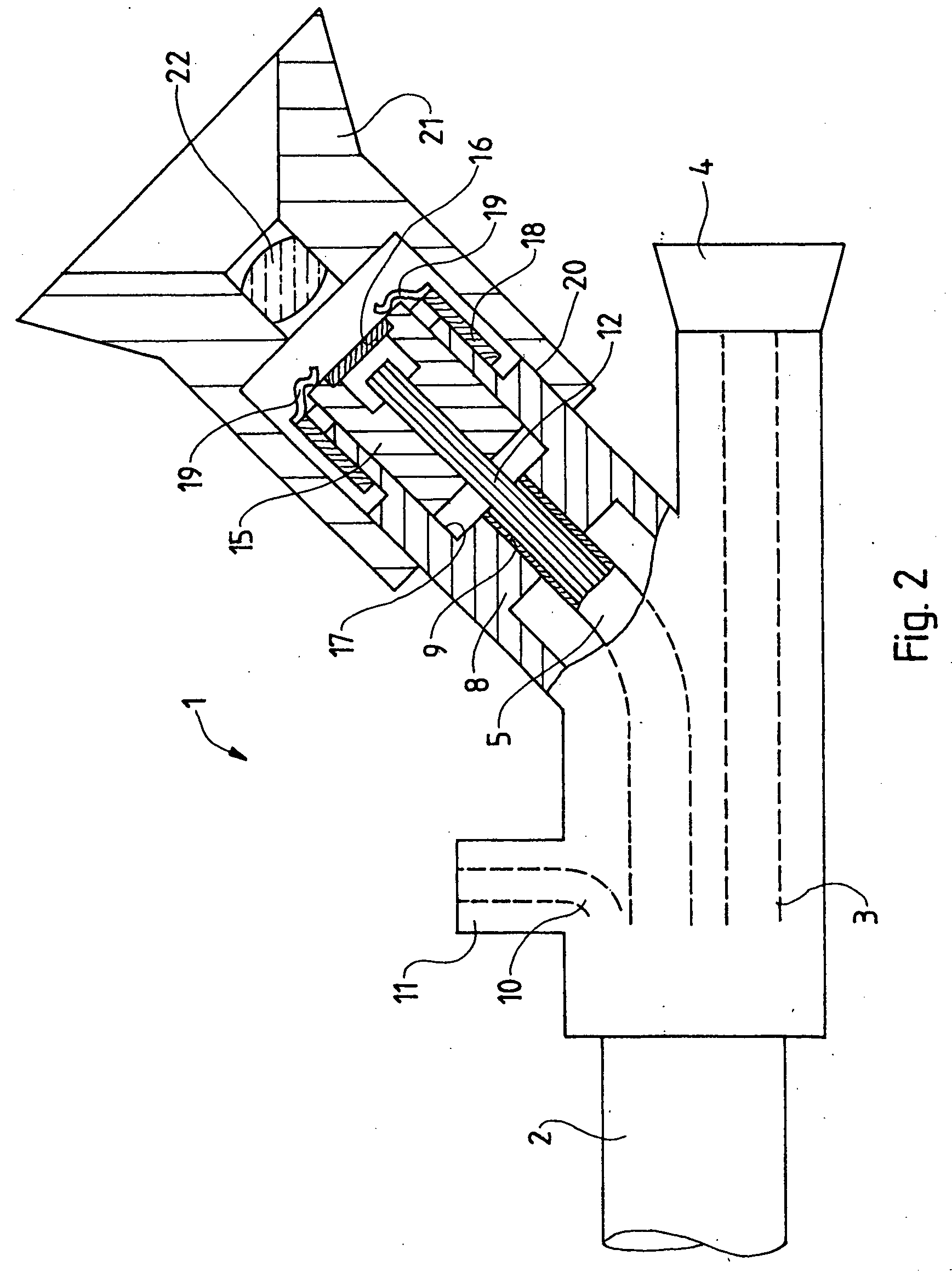 Rigid endoscope with fiber optics