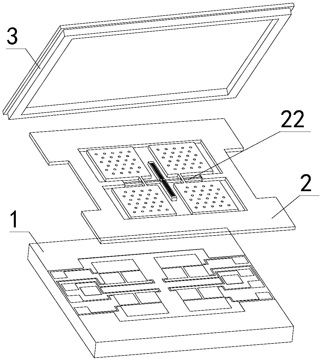 Butterfly wing microgyroscope using polygonal vibration beam and preparation method thereof