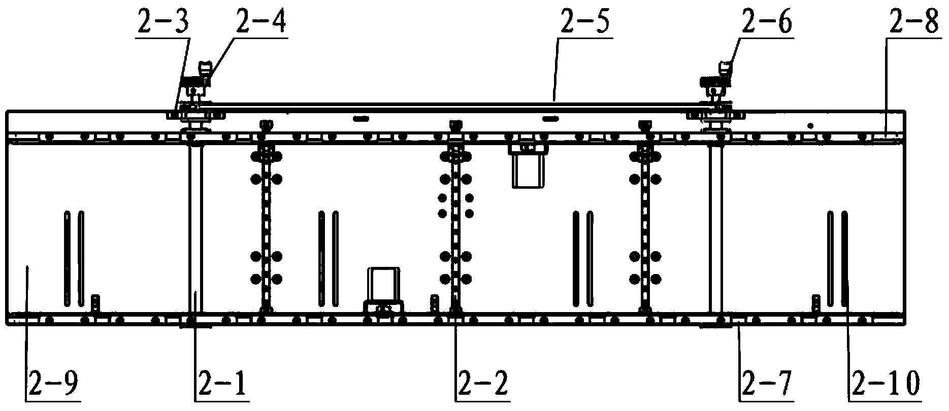 Automatic plate feeding device of LED chip mounter