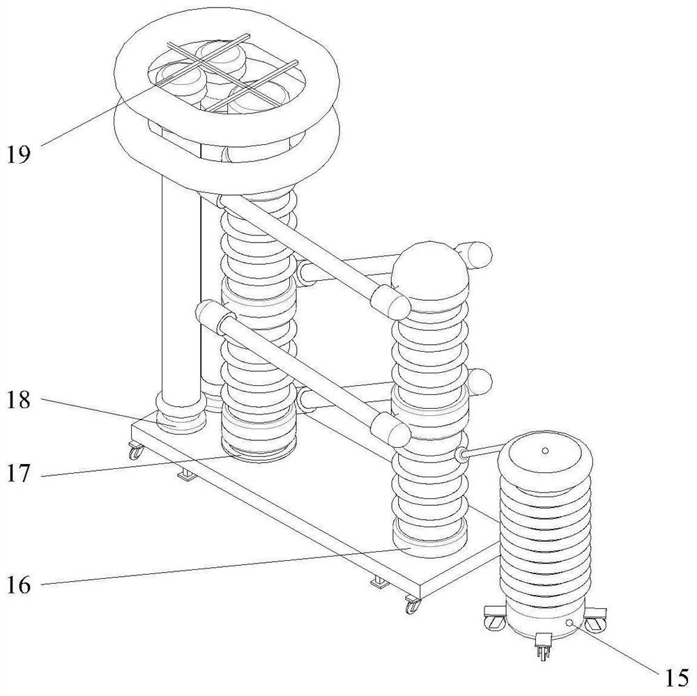 Experimental Application of a DC Electrostatic High Voltage Generator