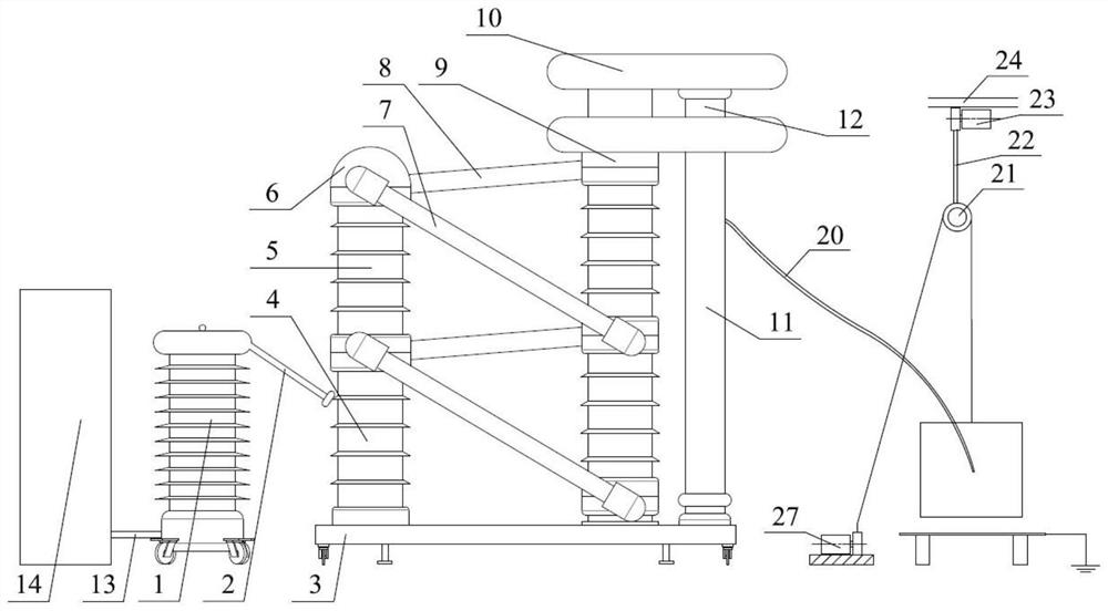 Experimental Application of a DC Electrostatic High Voltage Generator