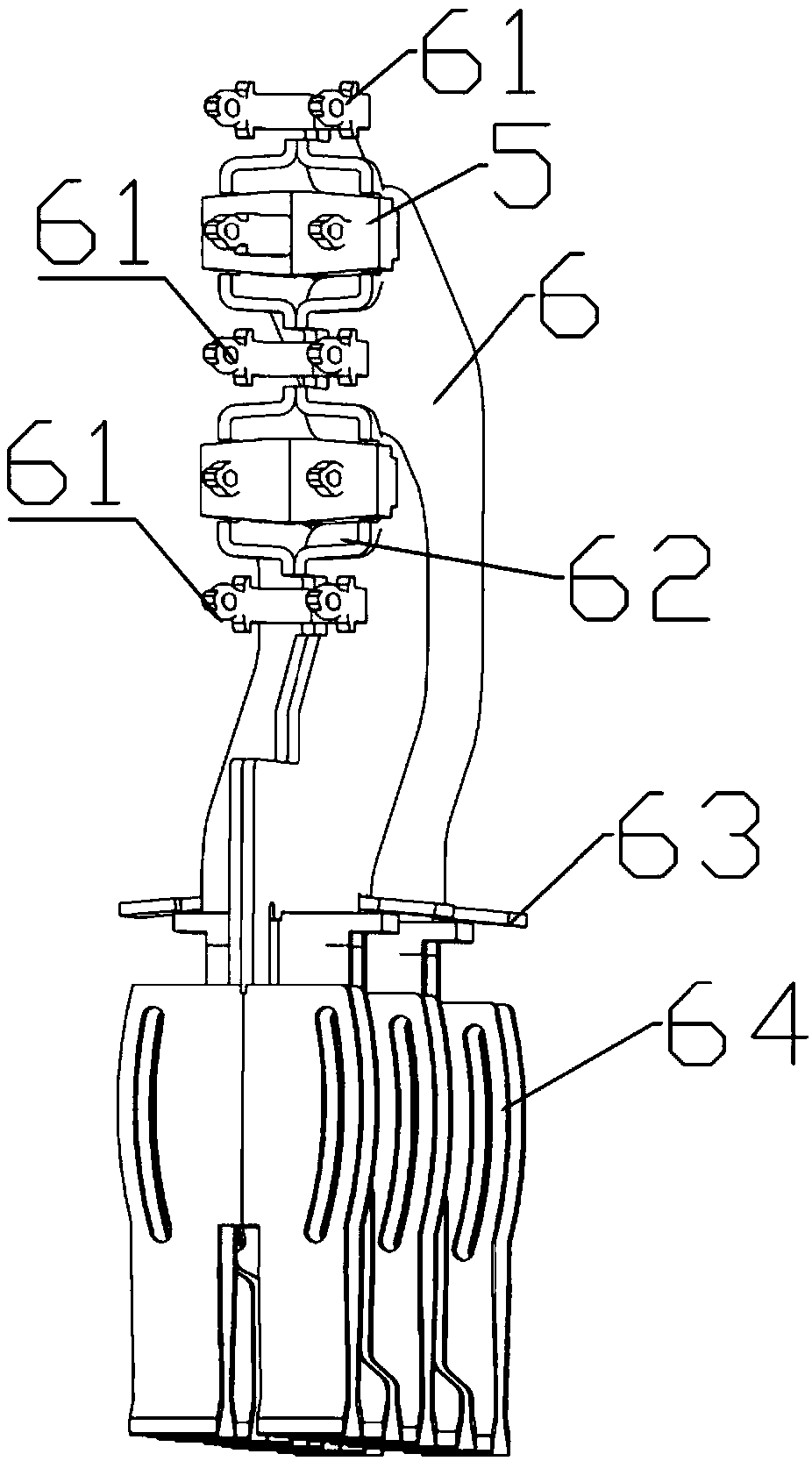 Differential contact module, differential connector and differential pair shielding structure