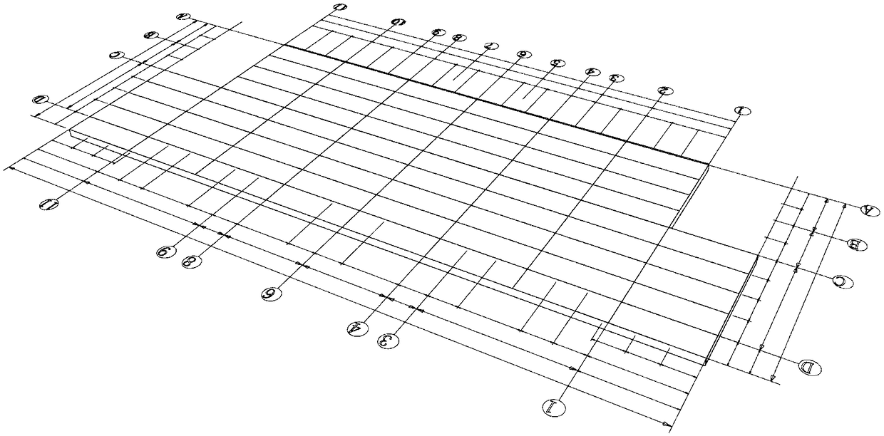 Building method of assembled low-rise light-steel-structure residence system