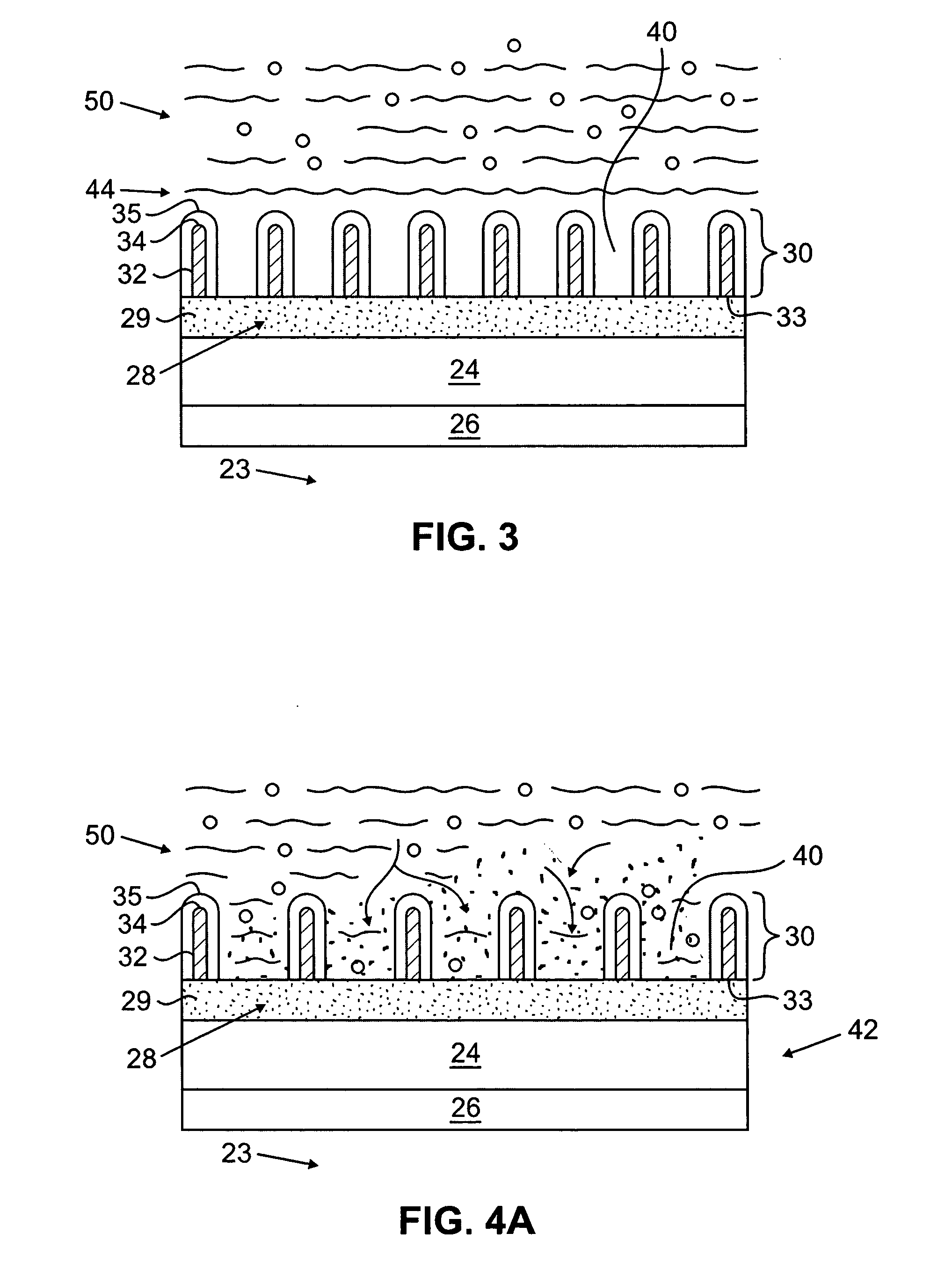 Methods and devices having electrically actuatable surfaces