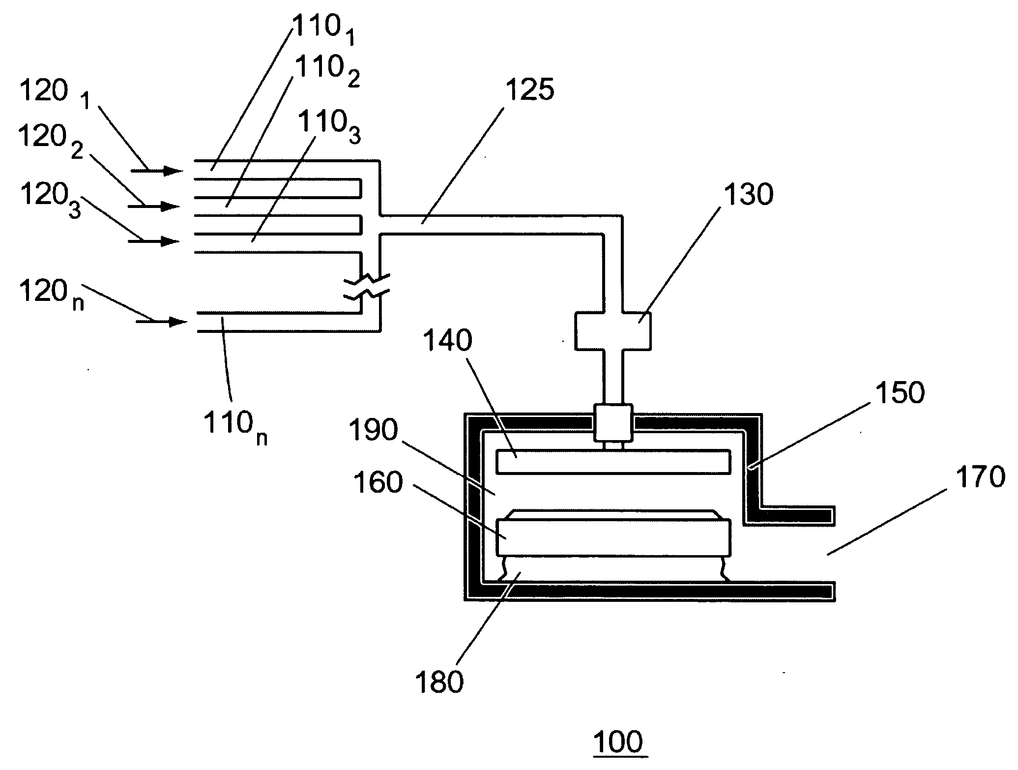 Gas temperature control for a plasma process