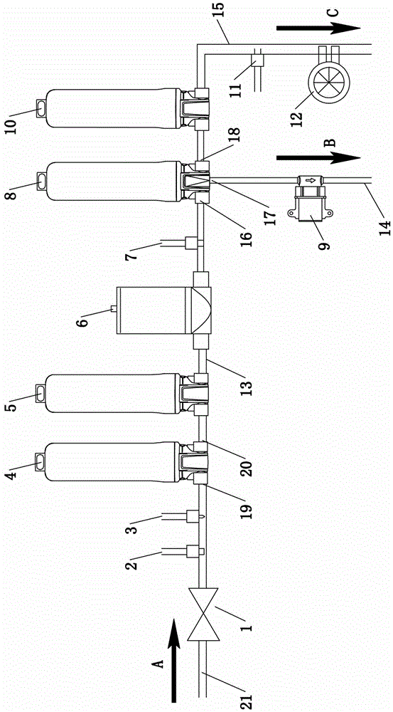 Reverse osmosis water purification machine system and control method thereof