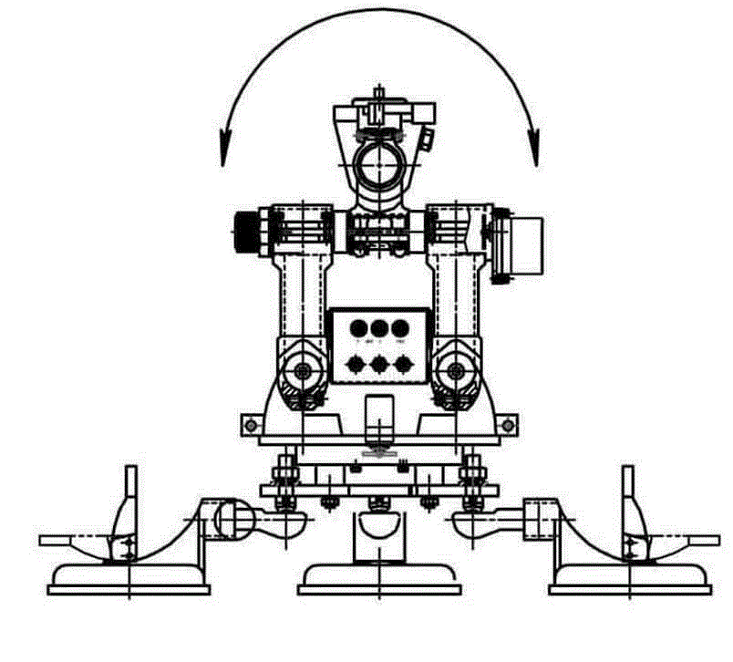 Vehicle-mounted self-balancing camera pan-tilt