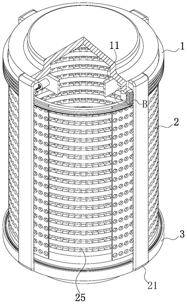 Filter outer net and preparation method thereof