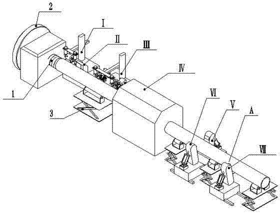 Continuous winding machining technology of bamboo wound composite tube