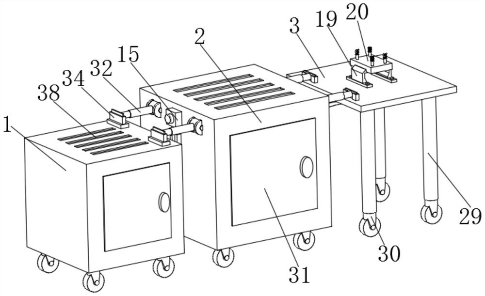 Modularized high-power pulse discharge welding device