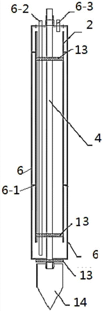 Bag expansion diameter-variable steel reinforcement cage and anchor rod or pile foundation