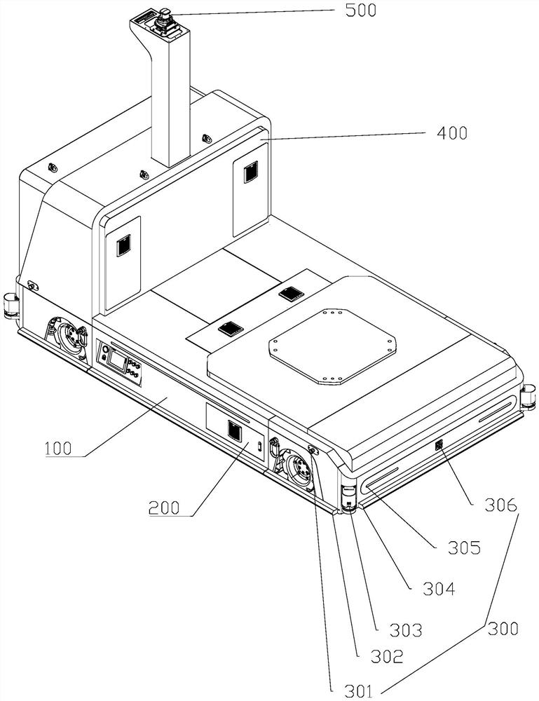 High-precision omnidirectional heavy-load mobile robot