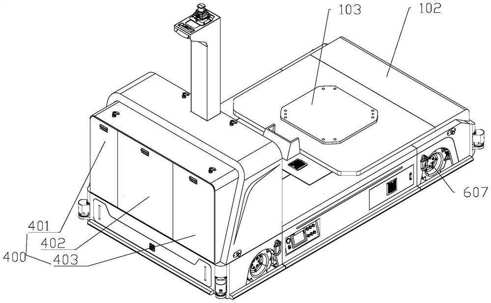 High-precision omnidirectional heavy-load mobile robot