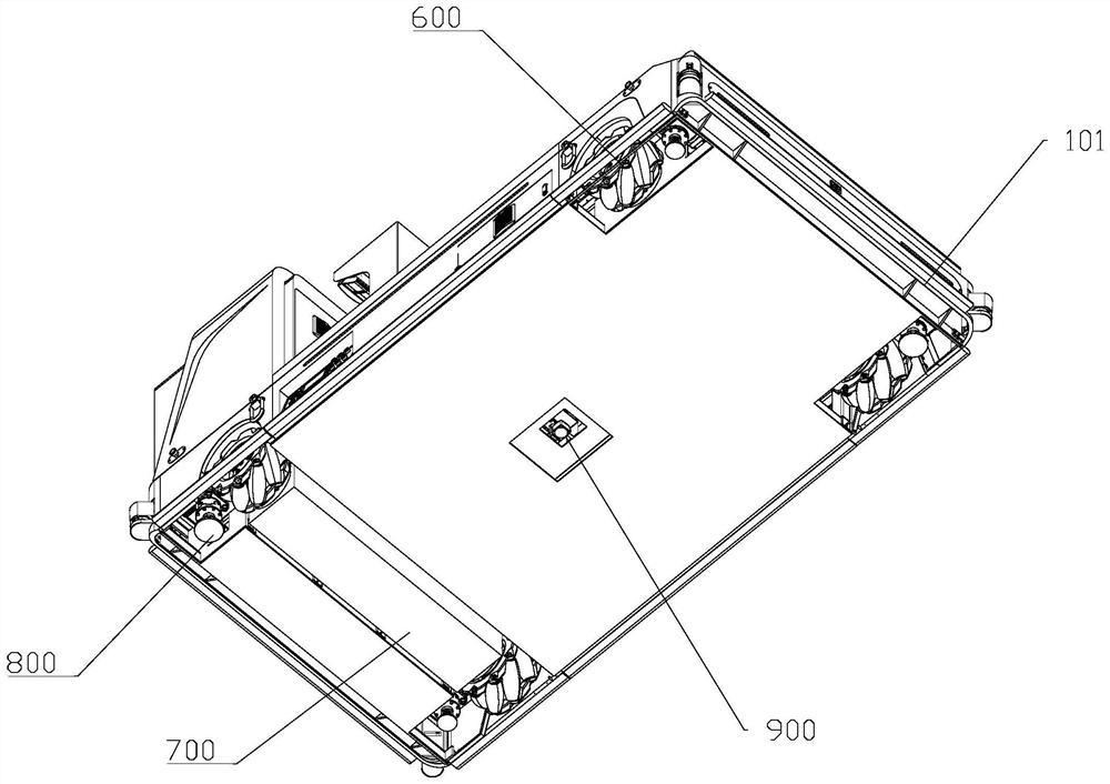 High-precision omnidirectional heavy-load mobile robot