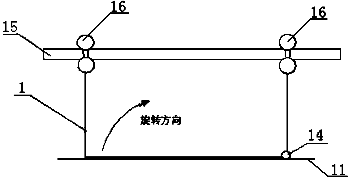 Nondestructive detecting device for carbon fiber composite core lead