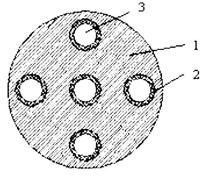 Preparation method of nanocomposite Al2O3 ceramic filter element