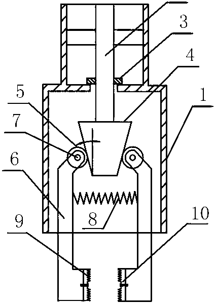 Detachable antiskid mechanism of manipulator