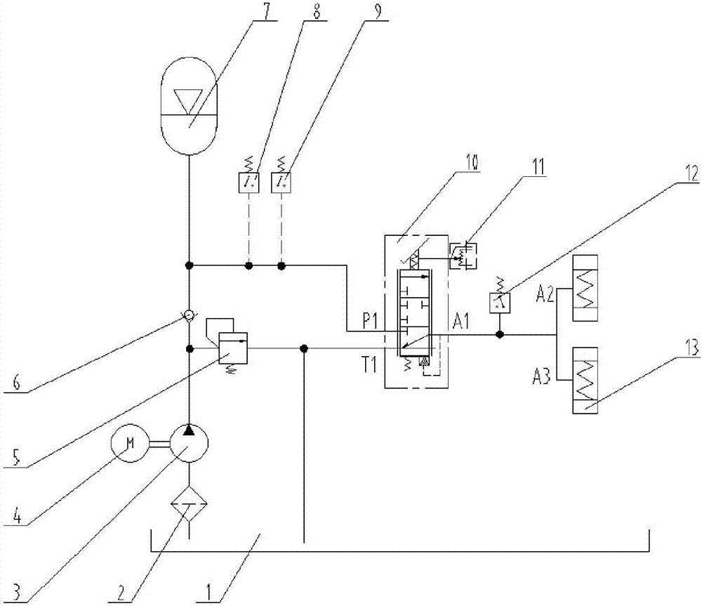 Electro-hydraulic compound brake system for recovering braking energy of electric fork-lift