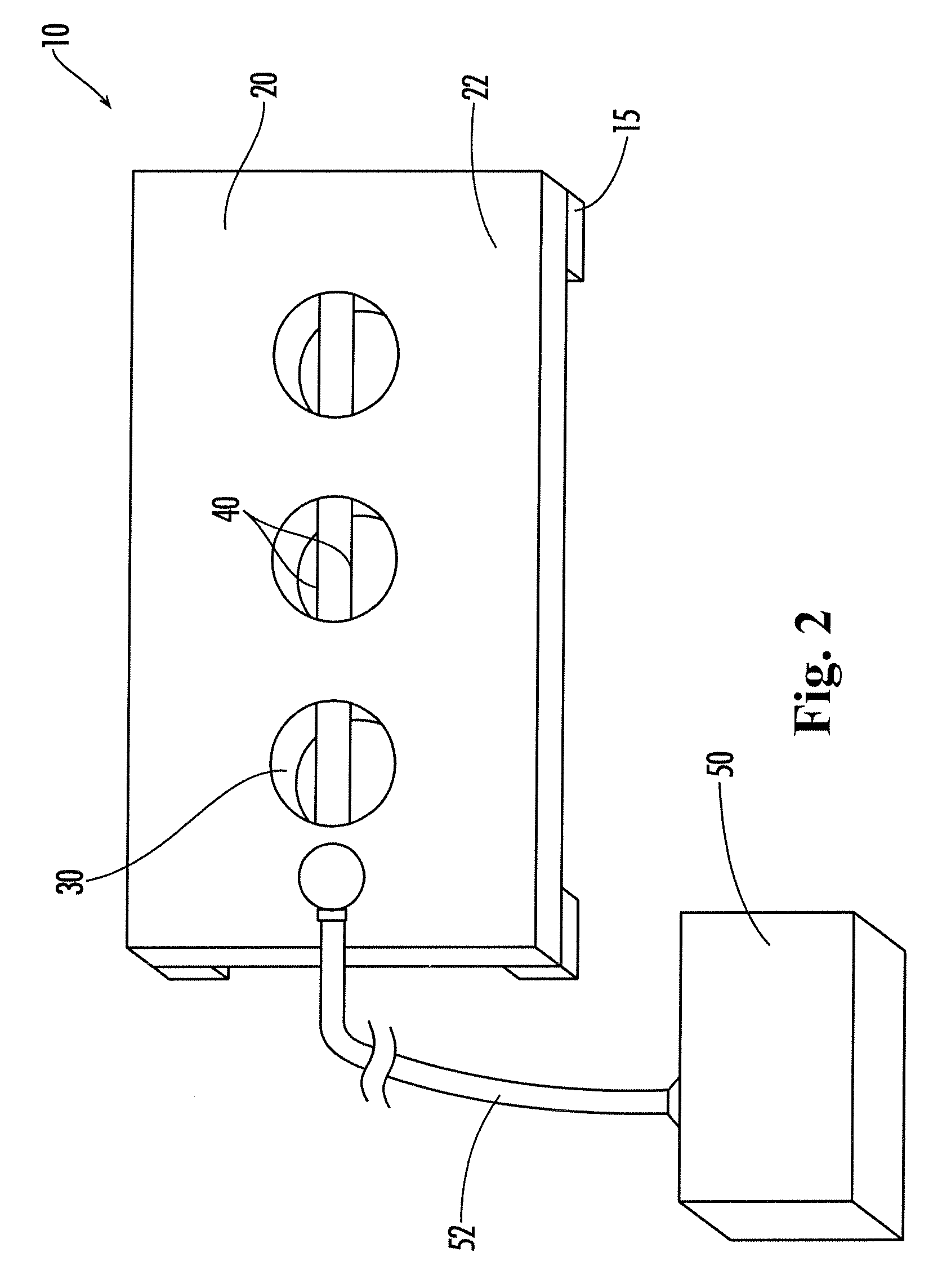 Water detection unit and system