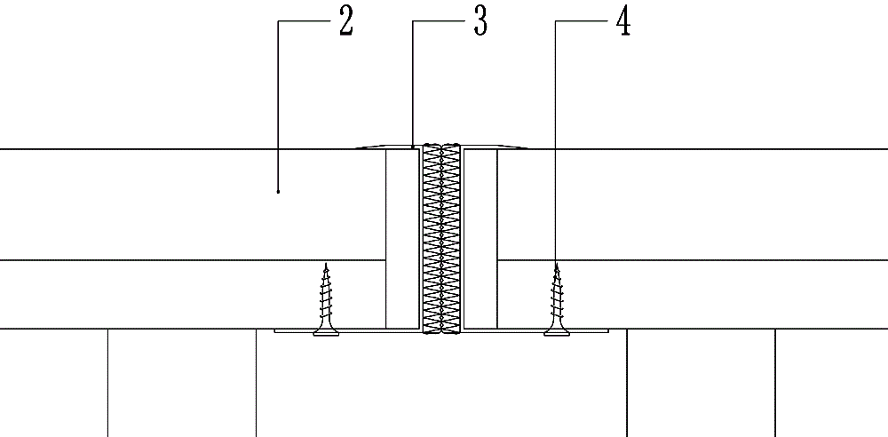 The anti-crowding structure of the lifting stage and the surrounding platform