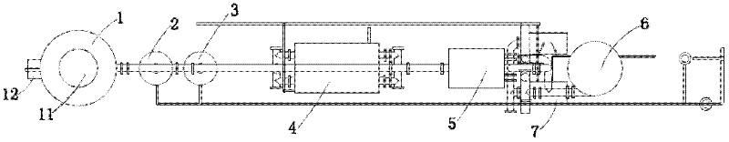 Production equipment for continuous preparation of combustible gas using biomass fuel