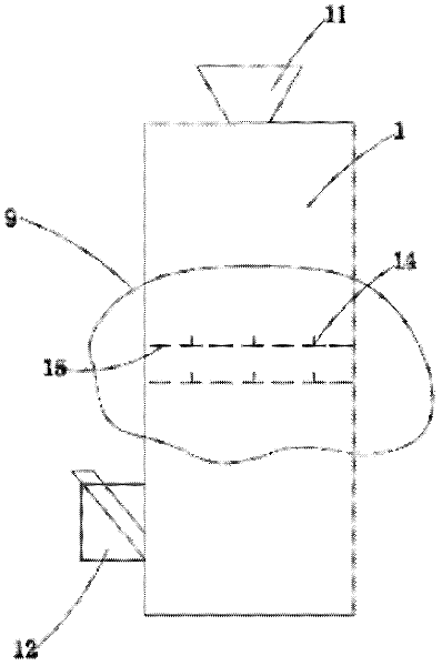 Production equipment for continuous preparation of combustible gas using biomass fuel