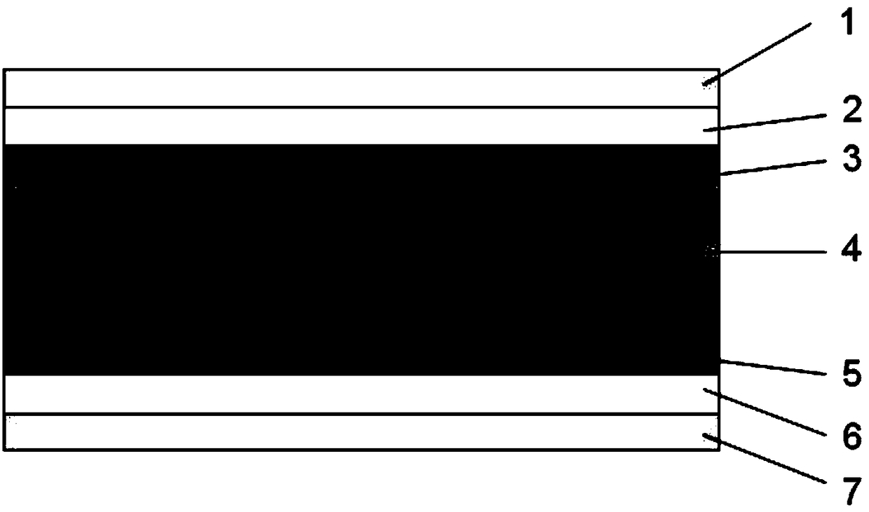 Polymer network liquid crystal dimming device