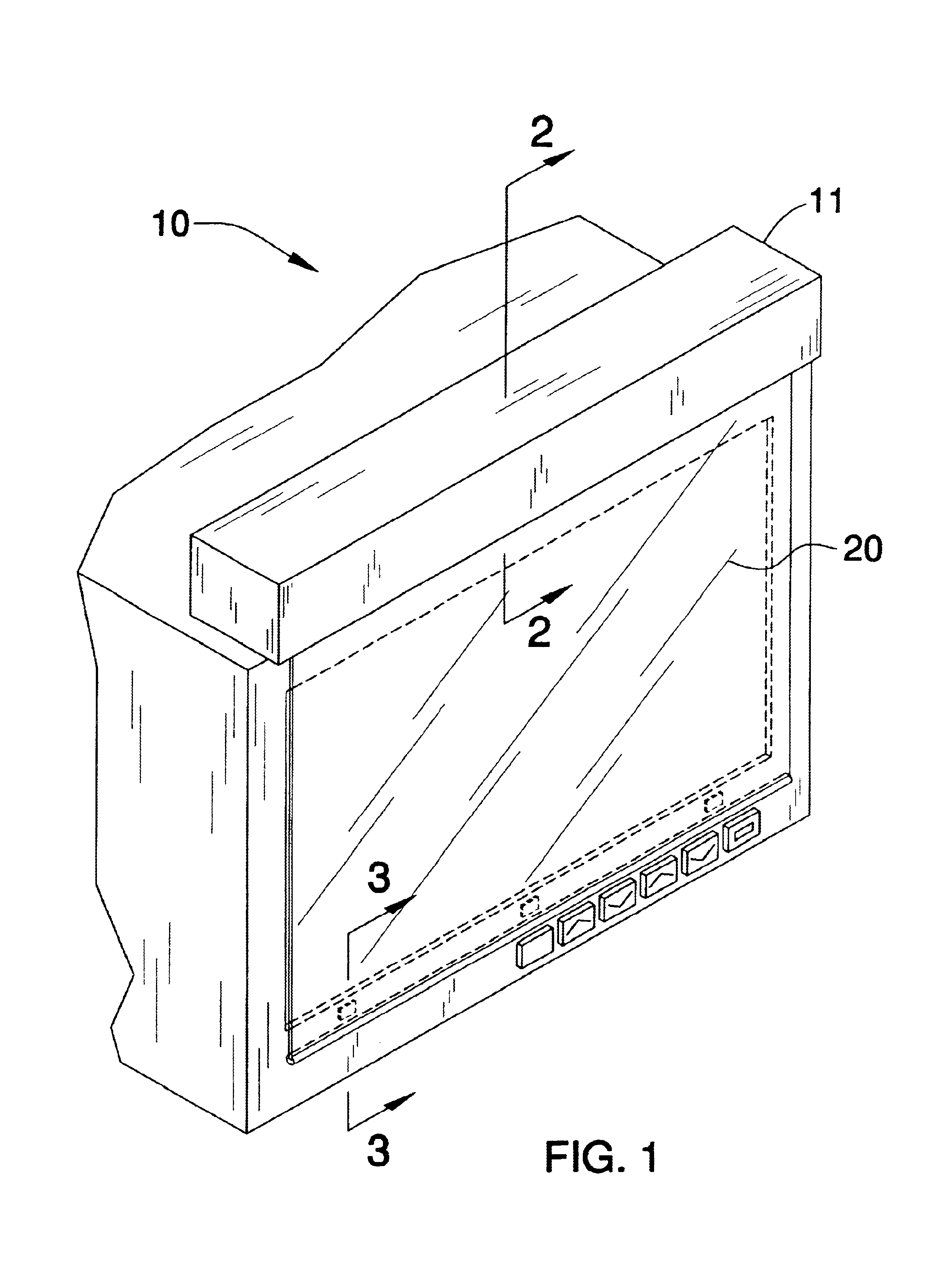 TV screen cover