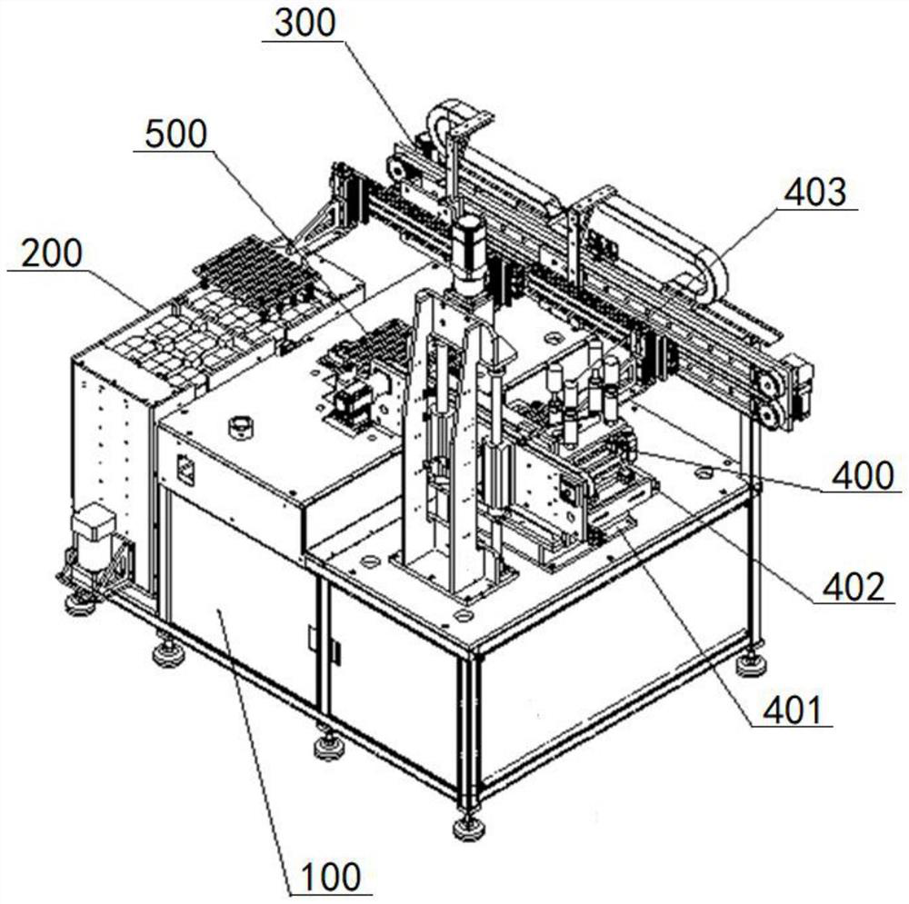 Glue scraping equipment