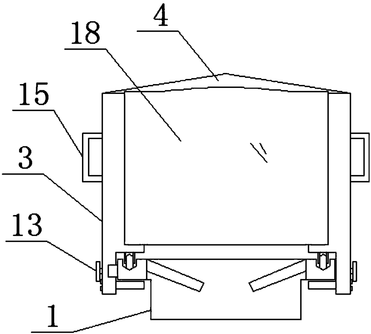 Belt stretching machine with heating function